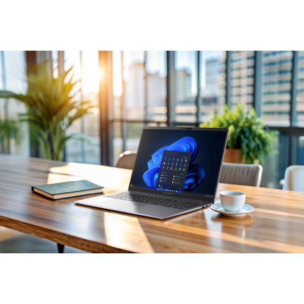 ASUS ExpertBook P3 PM3606CKA-MB0134X AMD Ryzen AI 7 350 Laptop 40,6 cm (16") WUXGA 32 GB DDR5-SDRAM 1 TB SSD Wi-Fi 7 (802.11be) Windows 11 Pro US International Grijs (90NX0981-M004P0)