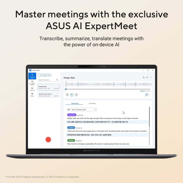 ASUS ExpertBook P3 PM3606CKA-MB0134X AMD Ryzen AI 7 350 Laptop 40,6 cm (16") WUXGA 32 GB DDR5-SDRAM 1 TB SSD Wi-Fi 7 (802.11be) Windows 11 Pro US International Grijs (90NX0981-M004P0)