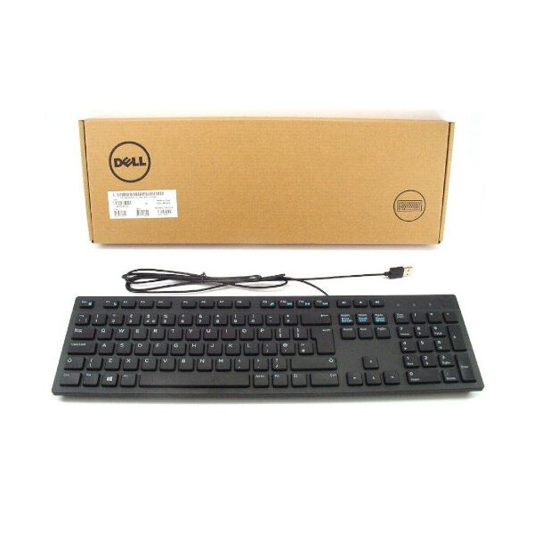 Dell USB Chiclet QuietKey Keyboard (UK) (3477166)