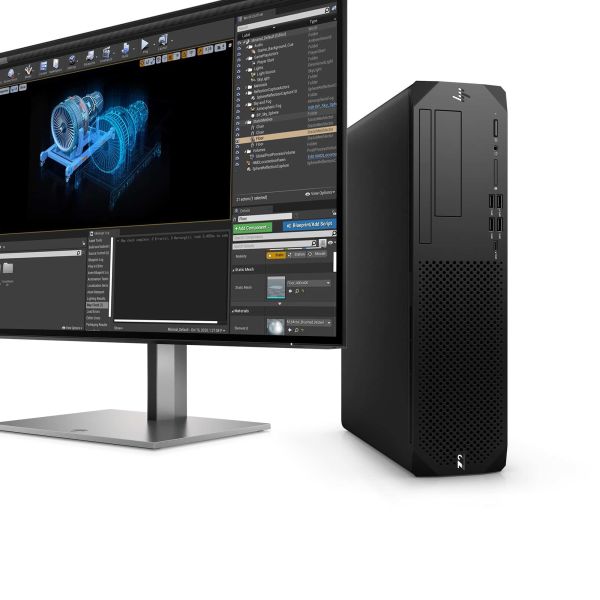 HP Z2 Small Form Factor G9 Workstation Wolf Pro Security Edition Intel® Core™ i7 i7-14700K 16 GB DDR5-SDRAM 512 GB SSD Windows 11 Pro SFF AI Workstation Zwart (A40LGET#ABH)