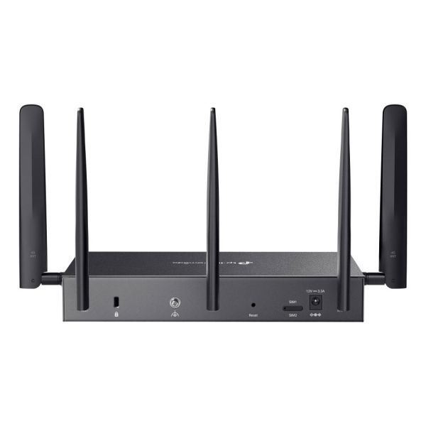 TP-Link Omada DR3650V-4G draadloze router Gigabit Ethernet Dual-band (2.4 GHz / 5 GHz) Zwart (DR3650V-4G(EU))