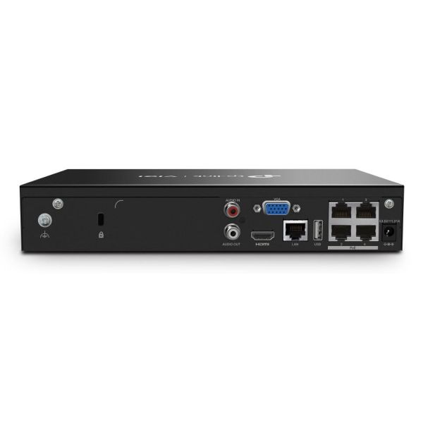 TP-Link VIGI NVR1004H-4P-2TB Zwart (VIGI NVR1004H-4P-2TB(UN))