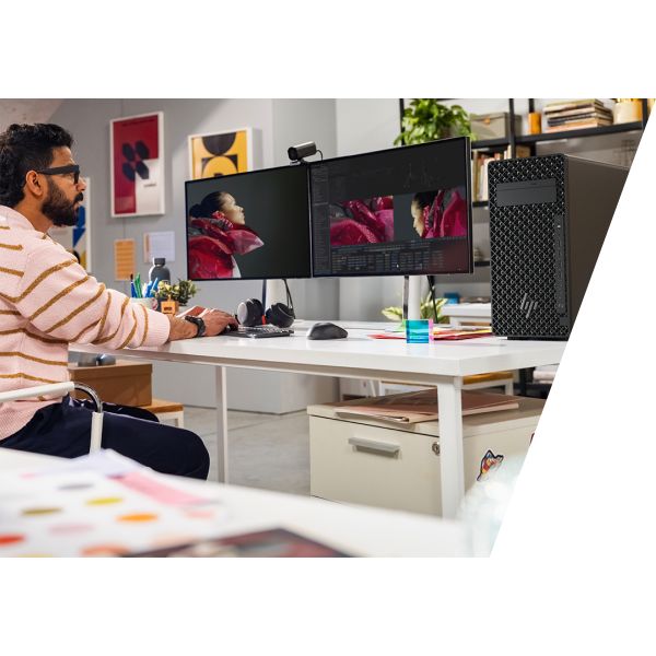 HP Z2 TWR G1i Ultra7 265K vPro Enterprise 20 cores - 32 GB - DDR5 Intel Core Ultra 7 DDR5-SDRAM 1 TB SSD Windows 11 Pro Tower PC Zwart (A40T4ET#ABH)