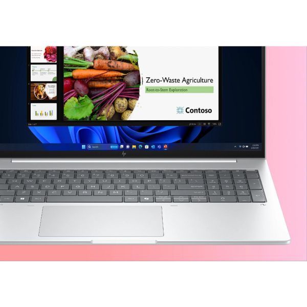 HP EliteBook 8 G1i 16 Intel Core Ultra 5 225U Laptop 40,6 cm (16") WUXGA 16 GB DDR5-SDRAM 512 GB SSD Wi-Fi 7 (802.11be) Windows 11 Pro AI PC Zilver (AD3C6ET#ABH)