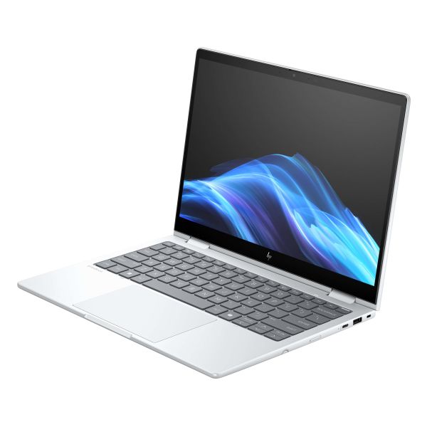HP EliteBook 8 Flip G1i AI Wolf Pro Security Edition Intel Core Ultra 7 255U Hybride (2-in-1) 33,8 cm (13.3") Touchscreen WUXGA 16 GB LPDDR5x-SDRAM 512 GB SSD Wi-Fi 6E (802.11ax) Windows 11 Pro AI PC Zilver (AD3S2ET#ABH)