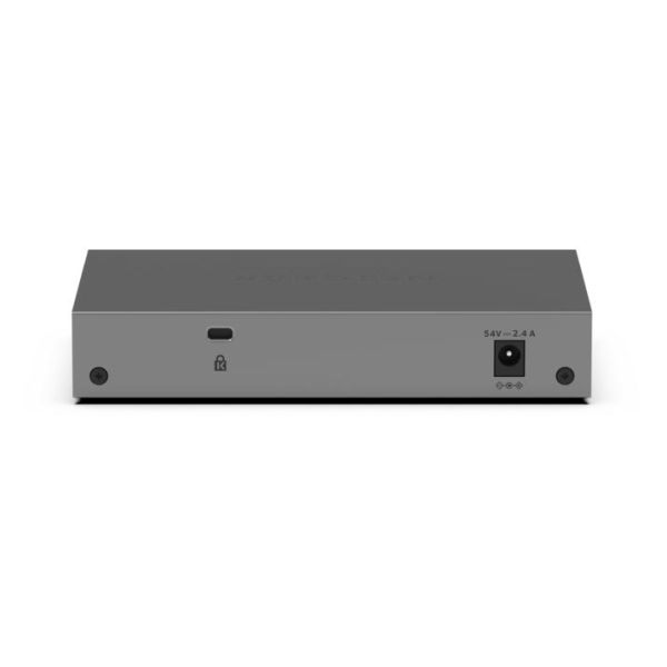 NETGEAR GS108EPP Unmanaged Gigabit Ethernet (10/100/1000) Power over Ethernet (PoE) Bureaublad-/wandmontage Grijs (GS108EPP-100EUS)