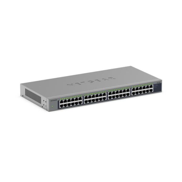 NETGEAR GS748 Unmanaged Gigabit Ethernet (10/100/1000) Grijs (GS748-100EUS)