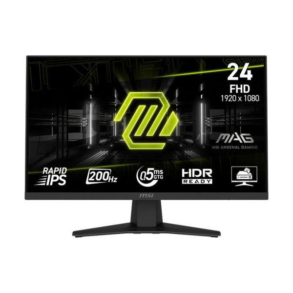 MSI MAG 244F computer monitor 59,9 cm (23.6") 1920 x 1080 Pixels Full HD LCD Zwart (9S6-3BC41H-001)