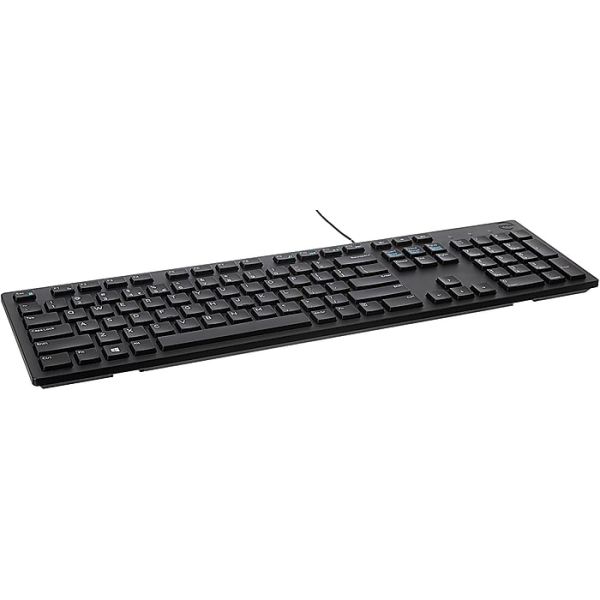 Dell KB216 - Tastatur - QWERTY - Spanisch - Schwarz (580-ADGS) (580-ADGS)