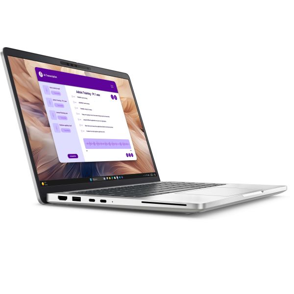 DELL Pro 13 Plus PB13250 Intel Core Ultra 5 235U Laptop 33,8 cm (13.3") Full HD+ 16 GB DDR5-SDRAM 512 GB SSD Wi-Fi 6E (802.11ax) Windows 11 Pro Engels Zilver (GWKPW)