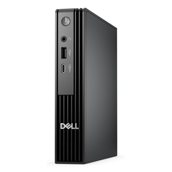 DELL Pro QCM1250 Intel® Core™ i5 i5-14500T 8 GB DDR5-SDRAM 512 GB SSD Windows 11 Pro Micro PC Mini PC Zwart (NF51R)