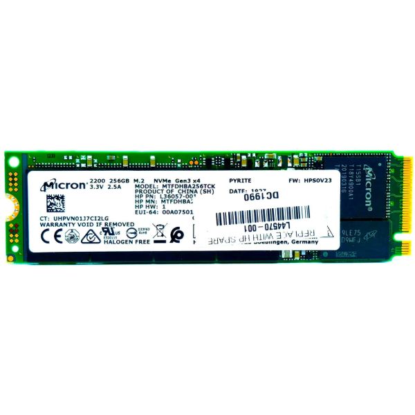 HP 256GB M.2 2280 NVMe PCIe (L12151-001)