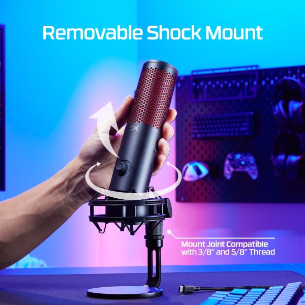 HyperX Quadcast 2 USB Microphone (P23037-001)
