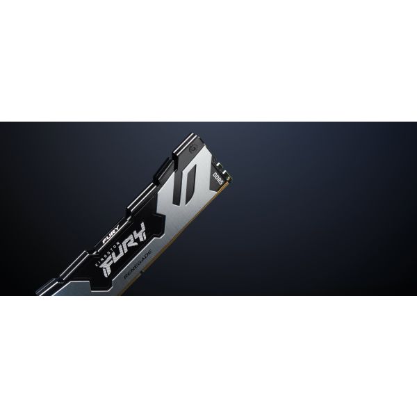 Kingston Technology FURY 24GB 8000MT/s DDR5 CL38 DIMM Renegade Silver (KF580C38RS-24)