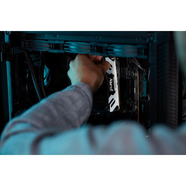 Kingston Technology FURY 24GB 8000MT/s DDR5 CL38 DIMM Renegade Silver (KF580C38RS-24) Kingston Technology FURY 24GB 8000MT/s DDR5 CL38 DIMM Renegade Silver (KF580C38RS-24)