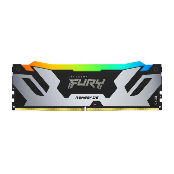 Kingston Technology FURY 24GB 8000MT/s DDR5 CL38 DIMM Renegade RGB Silver (KF580C38RSA-24)