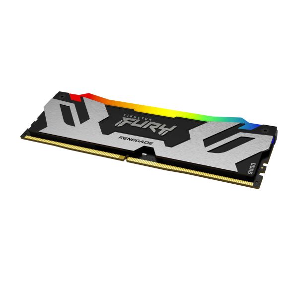 Kingston Technology FURY 24GB 8000MT/s DDR5 CL38 DIMM Renegade RGB Silver (KF580C38RSA-24) Kingston Technology FURY 24GB 8000MT/s DDR5 CL38 DIMM Renegade RGB Silver (KF580C38RSA-24)