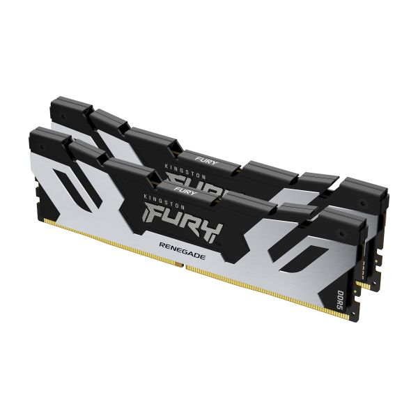Kingston Technology FURY 48GB 8000MT/s DDR5 CL38 DIMM (set van 2) Renegade Silver (KF580C38RSK2-48) Kingston Technology FURY 48GB 8000MT/s DDR5 CL38 DIMM (set van 2) Renegade Silver (KF580C38RSK2-48)