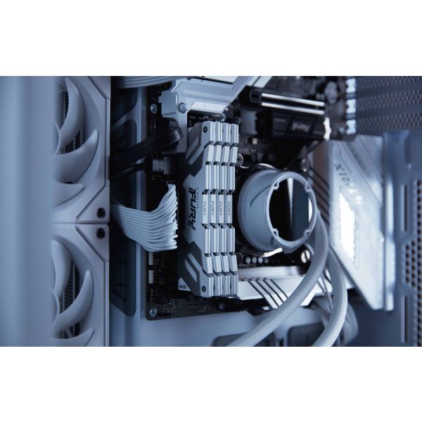 Kingston Technology FURY 24GB 8000MT/s DDR5 CL38 DIMM Renegade White (KF580C38RW-24)