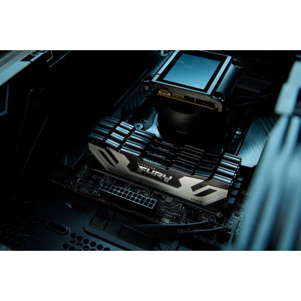 Kingston Technology FURY 24GB 8800MT/s DDR5 CL42 CUDIMM Renegade Silver (KF588CU42RS-24) Kingston Technology FURY 24GB 8800MT/s DDR5 CL42 CUDIMM Renegade Silver (KF588CU42RS-24)
