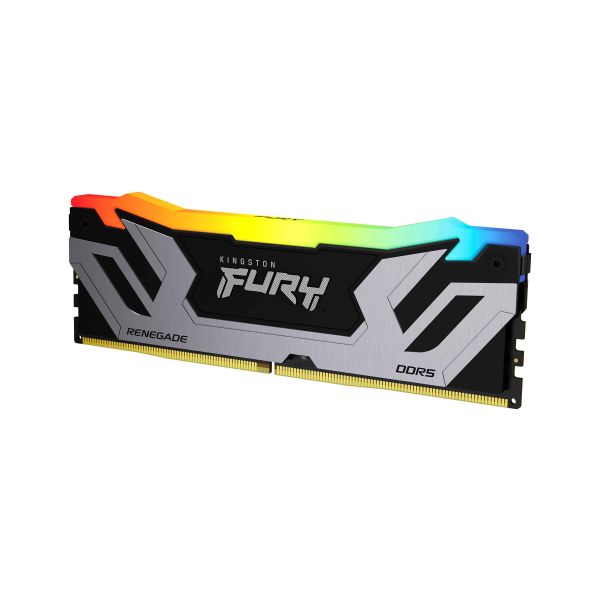 Kingston Technology FURY 48GB 8800MT/s DDR5 CL42 CUDIMM (set van 2) Renegade RGB Silver (KF588CU42RSAK2-48)