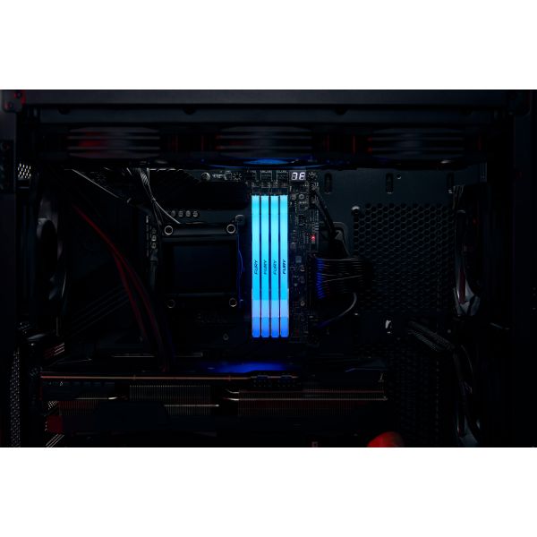 Kingston Technology FURY 48GB 8800MT/s DDR5 CL42 CUDIMM (set van 2) Renegade RGB Silver (KF588CU42RSAK2-48)