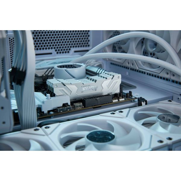 Kingston Technology FURY 24GB 8800MT/s DDR5 CL42 CUDIMM Renegade White (KF588CU42RW-24)