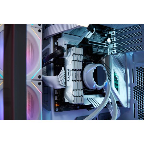 Kingston Technology FURY 24GB 8800MT/s DDR5 CL42 CUDIMM Renegade White (KF588CU42RW-24)
