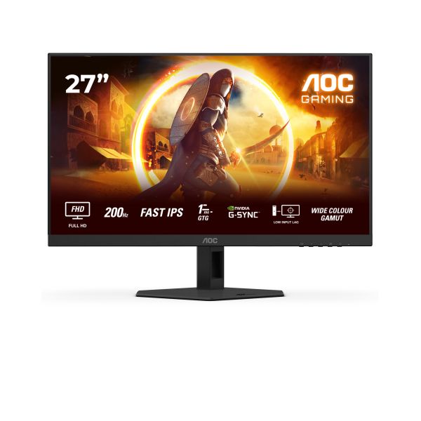 AOC G4 27G4HRE computer monitor 68,6 cm (27") 1920 x 1080 Pixels Full HD LED Zwart, Rood (27G4HRE)