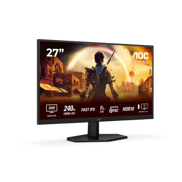 AOC Q27G42ZE computer monitor 68,6 cm (27") 2560 x 1440 Pixels Wide Quad HD LCD Zwart (Q27G42ZE)