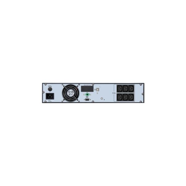 APC Easy On-Line UPS Dubbele conversie (online) 2 kVA 1800 W 6 AC-uitgang(en) (SRVL2KRIRK)