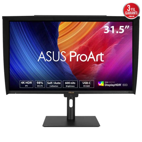 ASUS ProArt PA32UCE computer monitor 80 cm (31.5") 3840 x 2160 Pixels 4K Ultra HD LED Zwart (90LM03H0-B02K70)