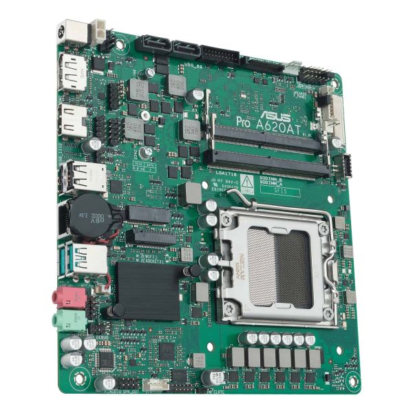 ASUS Pro A620AT-CSM AMD A620A Socket AM5 Thin Mini ITX (90MB1L5M-M0EAYC)