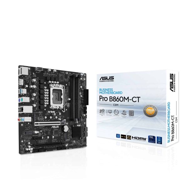 ASUS PRO B860M-CT-CSM Intel B860 LGA 1851 (Socket V1) micro ATX (90MB1MBP-M0EAYC)