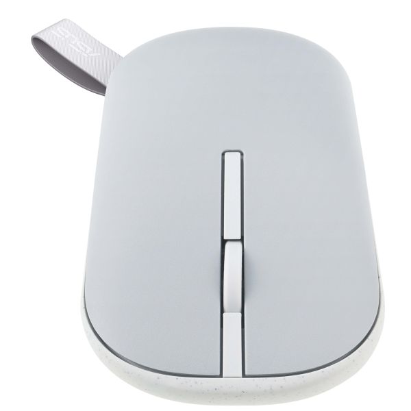 ASUS Marshmallow Mouse MD100 muis Kantoor Ambidextrous RF-draadloos + Bluetooth Optisch 1600 DPI (90XB07A0-BMU0F0)