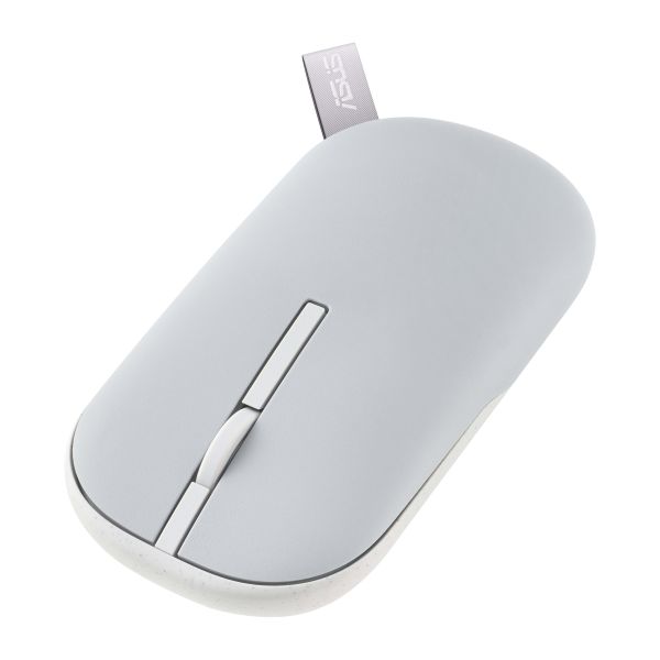 ASUS Marshmallow Mouse MD100 muis Kantoor Ambidextrous RF-draadloos + Bluetooth Optisch 1600 DPI (90XB07A0-BMU0F0)