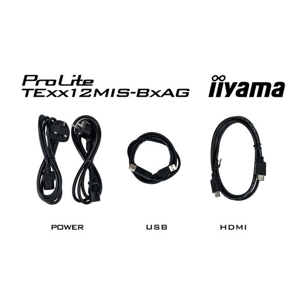 iiyama TE7512MIS-B4AG beeldkrant Digitale signage flatscreen 165,1 cm (65") LCD Wifi 400 cd/m² 4K Ultra HD Zwart Touchscreen Type processor Android 11 24/7 (TE7512MIS-B4AG)
