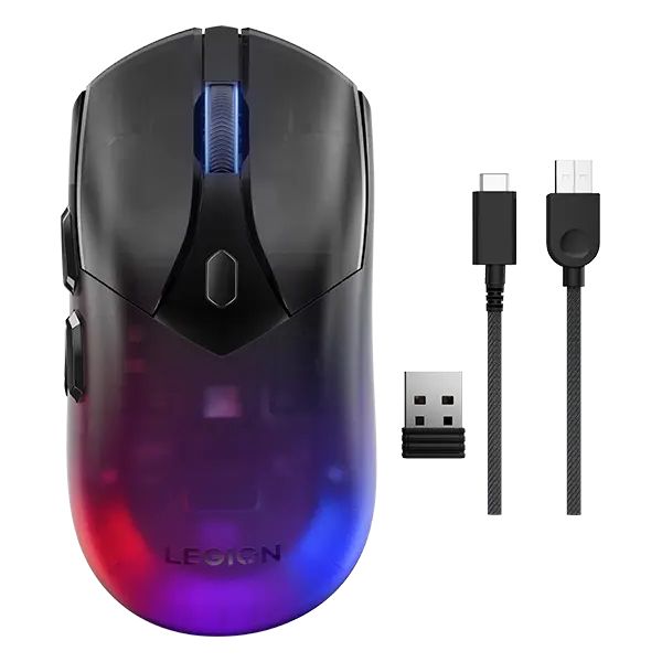 Lenovo Legion M410 muis Gamen Ambidextrous RF Wireless + USB Type-C Optisch 16000 DPI (47342528)