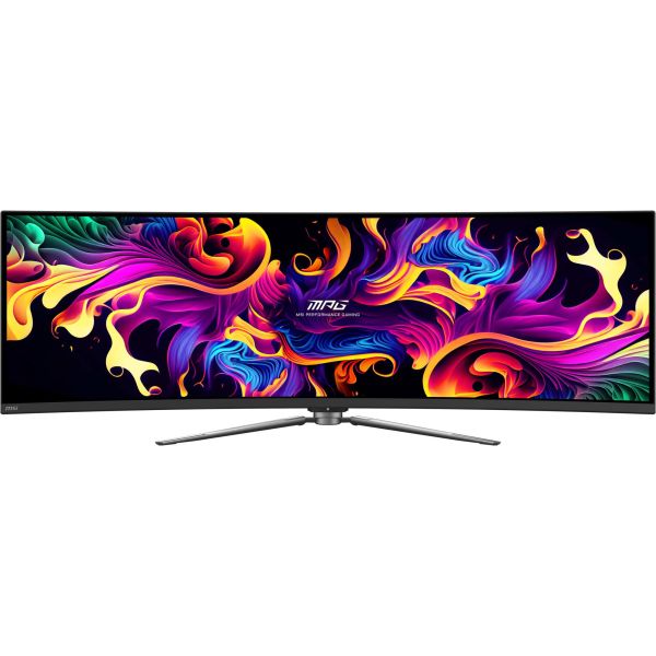 MSI MPG 491CQPXDE QD-OLED computer monitor 124,5 cm (49") 5120 x 1440 Pixels Dual QHD Zwart (9S6-3FA84T-020)
