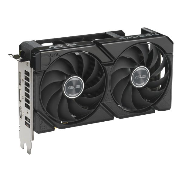 ASUS DUAL-RX9060XT-8G AMD Radeon RX 9060 XT 8 GB GDDR6 (90YV0MI1-M0NA00) 7/7 ASUS DUAL-RX9060XT-8G AMD Radeon RX 9060 XT 8 GB GDDR6 (90YV0MI1-M0NA00)