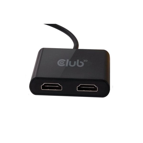 CLUB3D USB A to HDMI™ 2.0 Dual Monitor 4K 60Hz (CSV-1474)