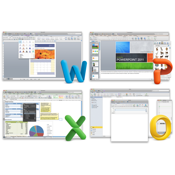 Microsoft Office for Mac Standard 2011 (3YF-00241)