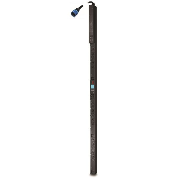 APC Rack PDU AP8653 - Switched & Metered-by-Outlet, 0U, 32A, 230V, (21x) C13 & (3x) C19, IEC 309 32A stekker (ACFD12-T)