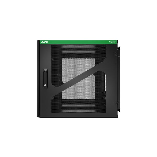 APC NetShelter WX AR112SM - 19inch Wand patchkast, 12U/HE, 800MM diep, Zijmontage, Gemonteerd (APF8896ID-RED02)
