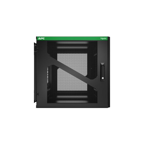 APC NetShelter WX AR112SM - 19inch Wand patchkast, 12U/HE, 800MM diep, Zijmontage, Gemonteerd (APF8896ID-RED02)
