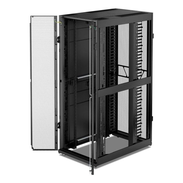 APC NetShelter SX, netwerkrackbehuizing, 42U, 1991H x 750B x 1200D mm, met zijkanten, zwart (AR3340B2) APC NetShelter SX, netwerkrackbehuizing, 42U, 1991H x 750B x 1200D mm, met zijkanten, zwart (AR3340B2)