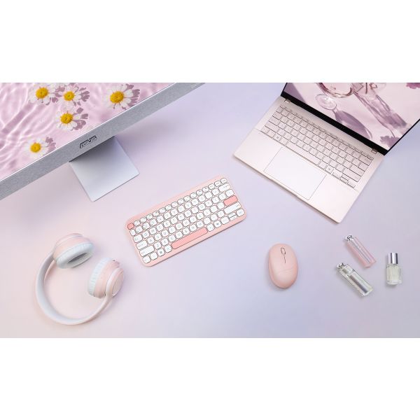 ASUS Fragrance Mouse MD101 muis Thuis Ambidextrous RF-draadloos + Bluetooth Optisch 2400 DPI (90XB08U0-BMU010)