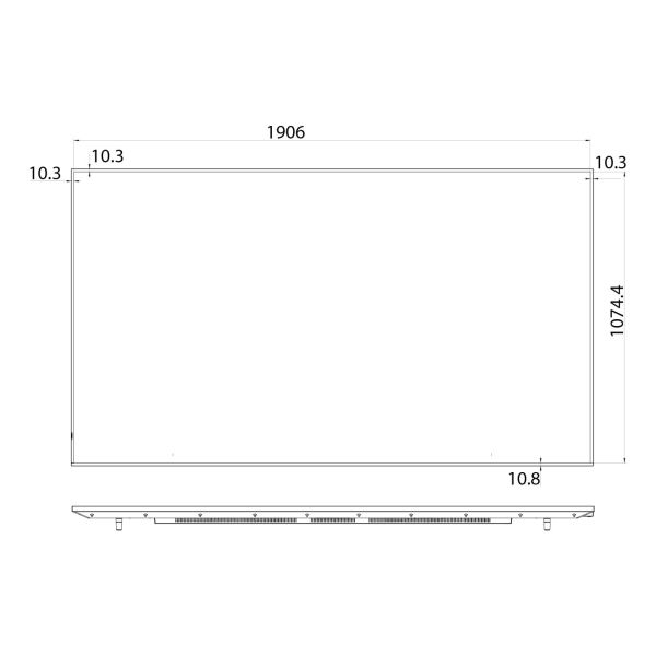 Hisense 86” 4K IPS UHD Digital Signage Display - 24/7 Operation Digitaal A-kaart 2,18 m (86") Wifi 500 cd/m² 4K Ultra HD Zwart Android 11 24/7 (86DM66D)