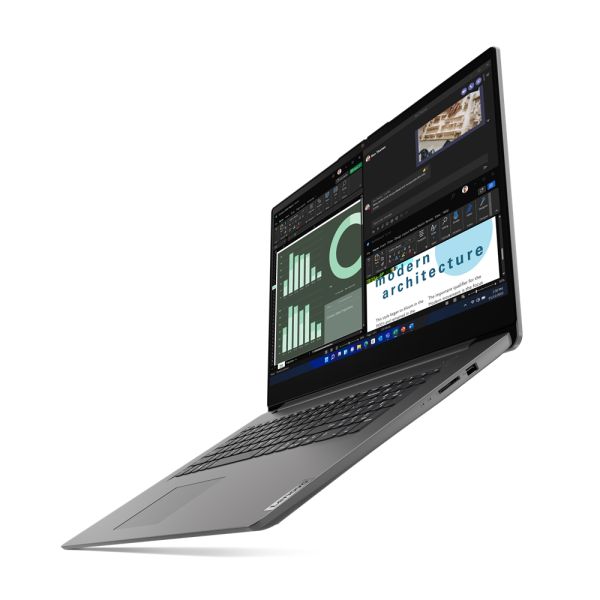 Lenovo V17 G4 IRU Intel® Core™ i7 i7-13620H 43,9 cm (17.3") Full HD 16 GB DDR4-SDRAM 512 GB SSD Wi-Fi 6 (802.11ax) Windows 11 Pro Engels Grijs (83A2004MMH)