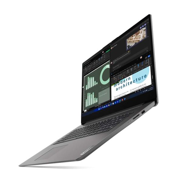 Lenovo V17 G4 IRU Intel® Core™ i7 i7-13620H Laptop 43,9 cm (17.3") Full HD 16 GB DDR4-SDRAM 512 GB SSD Wi-Fi 6 (802.11ax) Windows 11 Pro Engels Grijs (83A2004MMH)
